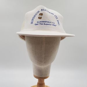 Superior Auction Co. Inc Vintage Snap Back Mesh Trucker Hat